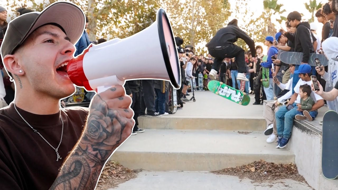 I Hosted My Own Skate Contest!