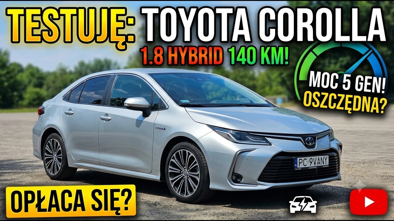 TOYOTA COROLLA 1.8 140KM HYBRID 