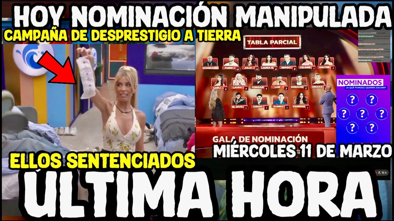 HOY SENTENCIADOS ORIANA HIZO ESTO.. LA CASA DE LOS FAMOSOS 2026 MIÉRCOLES 11 DE MARZO