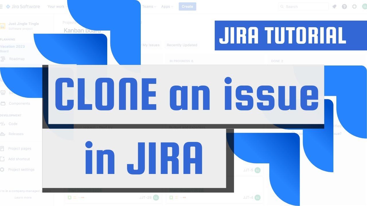 CLONE an issue in JIRA