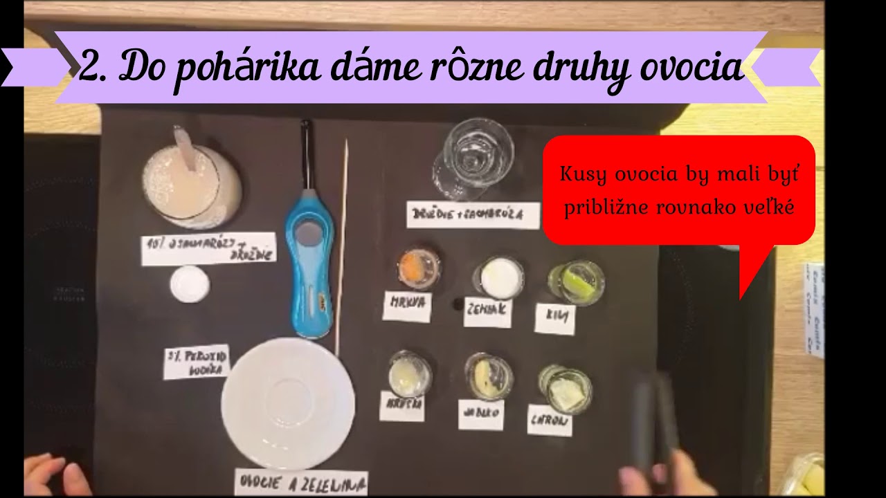 D&ocirc;kaz katal&aacute;zy v potravin&aacute;ch S&Scaron;