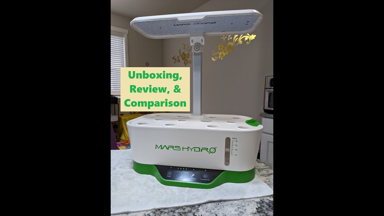 MARS HYDRO HYDROLINE12 Hydroponic Growing System - 12 Pods - Unboxing and review
