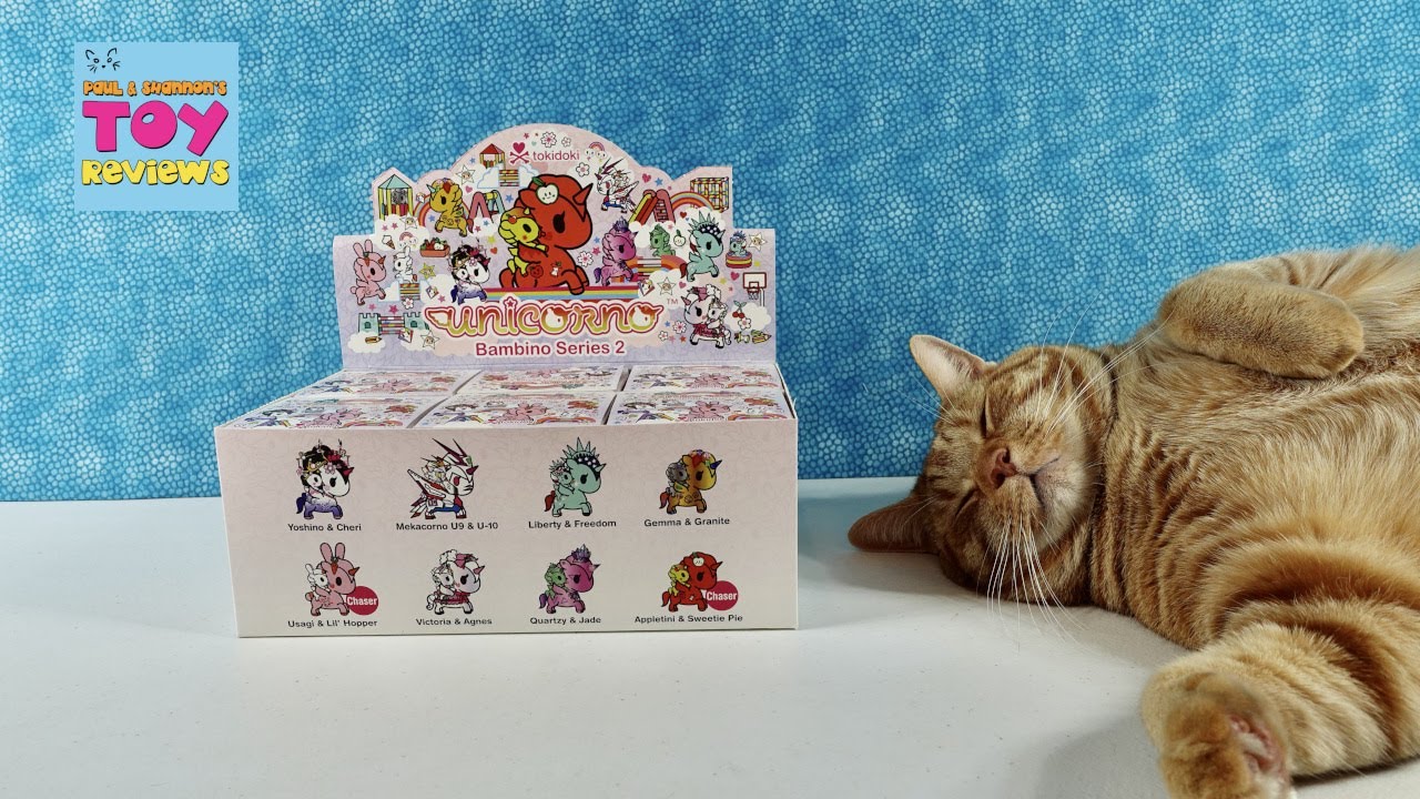 Распаковка фигурки Tokidoki Unicorno Bambino Series 2 | PSToyReviews