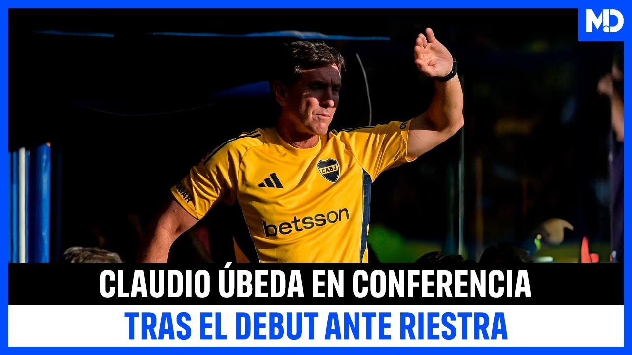 EN VIVO | CONFERENCIA DE PRENSA DE CLAUDIO ÚBEDA