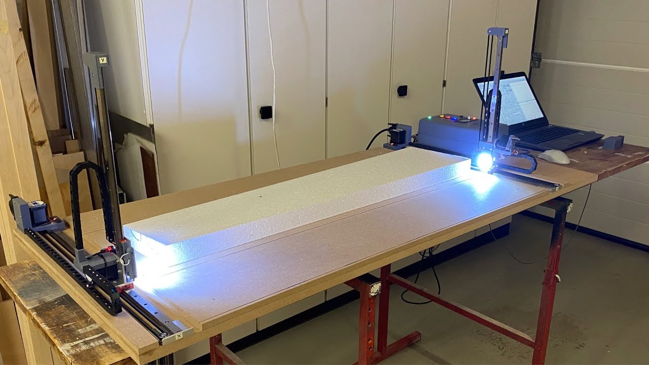 HotWire CNC Foam Cutter - 4 axis