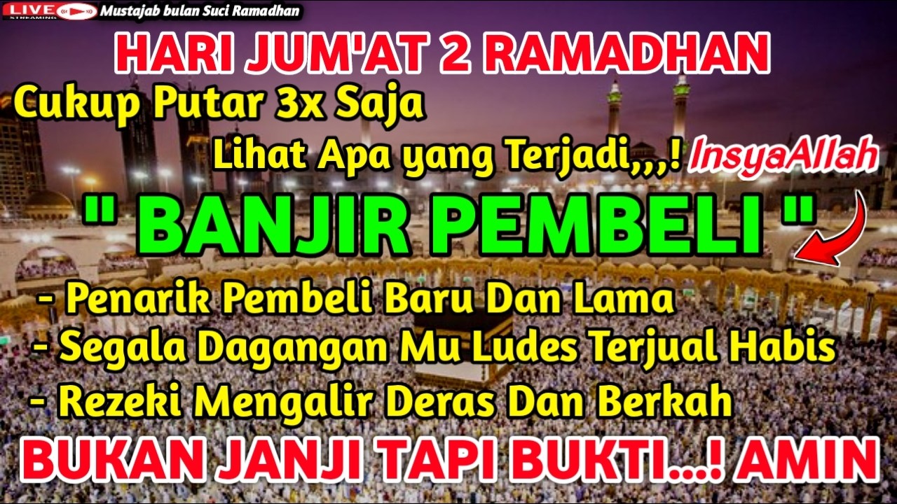 🤲YA ALLAH DENGAN AYAT SUCI INI🤲Pelaris Dagang,Pemanggil Pembeli,Dagangan Ludes Terjual,كُن فَيَكُونُ