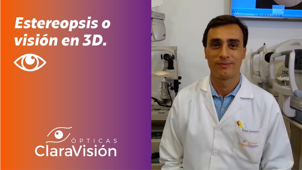 ¿Te imaginas como verías el mundo si tuvieras un sólo ojo? - Estereopsis o visión en 3D.
