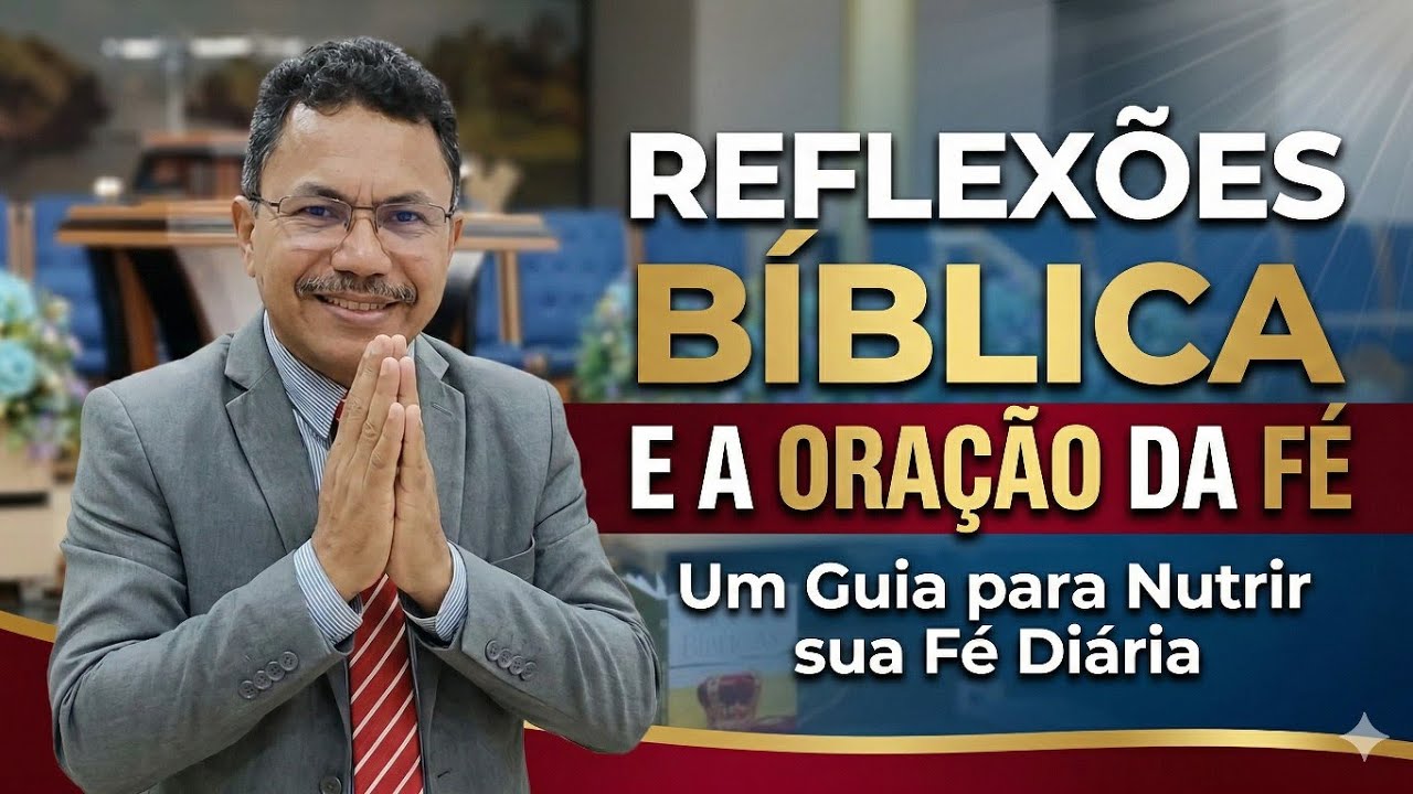 Misael Gomes está ao vivo! Reflexão do Sl 91.11 e Oração da fé 