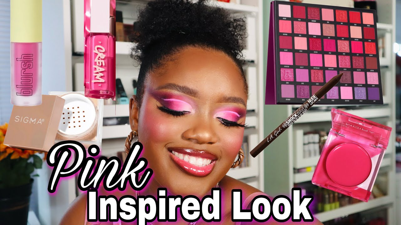 ALL PINK MAKEUP LOOK USING THE NEW BEAUTY BAY BERRIES PALETTE + OTHER NEW MAKEUP!!
