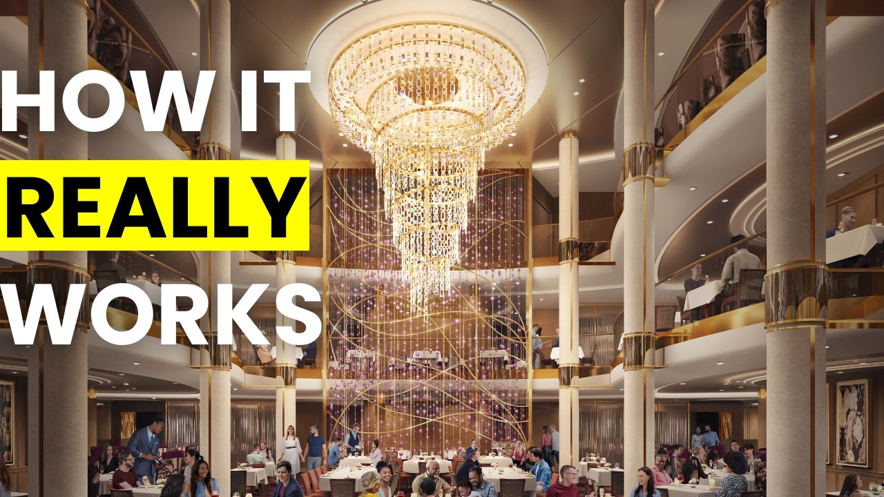 How Royal Caribbean's Main Dining Room REALLY Works