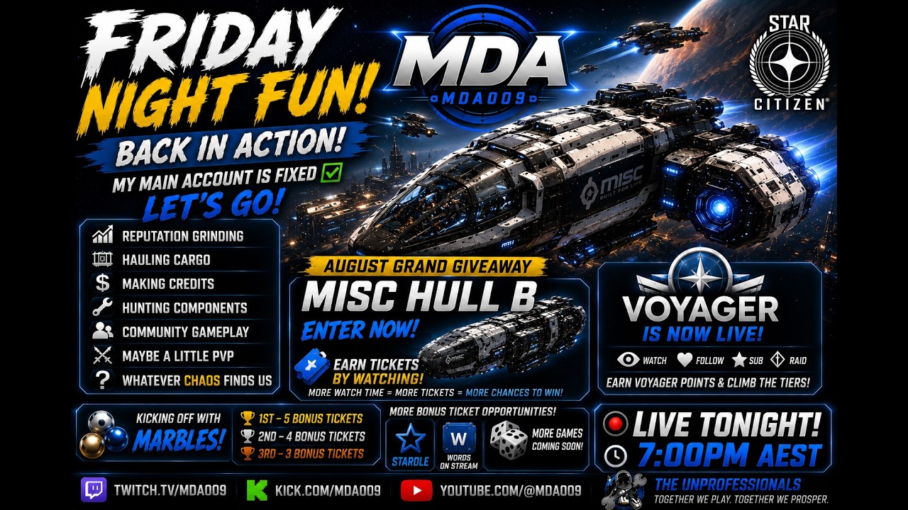 HULL B GIVEAWAY !entergiveaway | VOYAGER REWARDS | THE UNPROFESSIONALS
