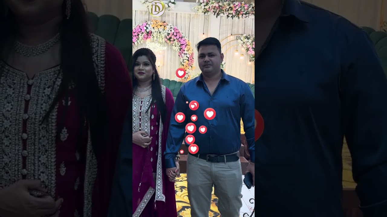 Ring ceremony !! Terrace flowers 