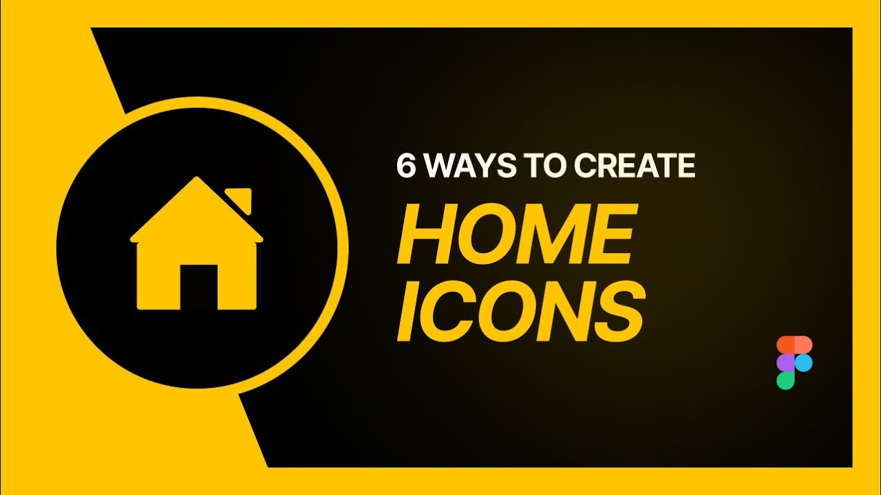 How to Design Home Icons in Figma
