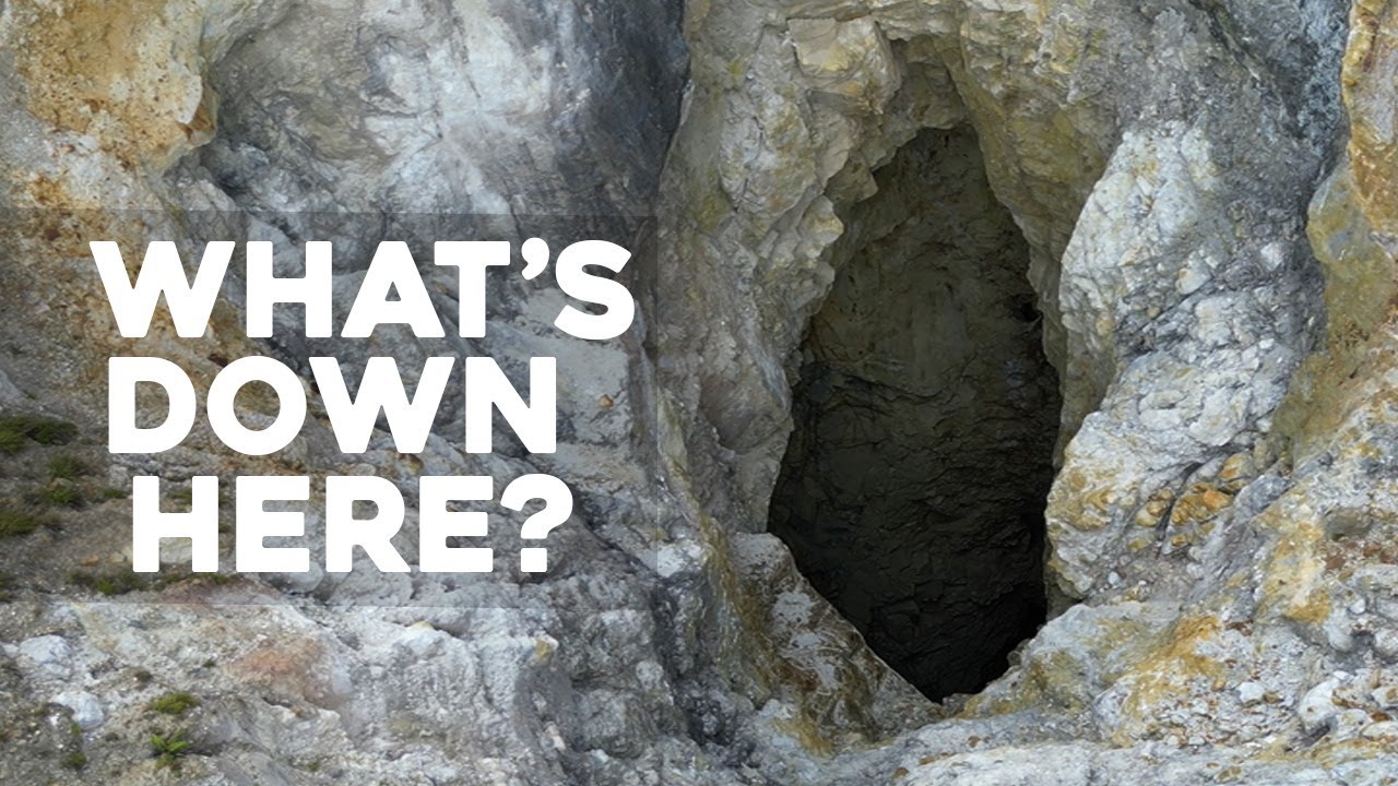 A Drone's First Look Inside a Volcano