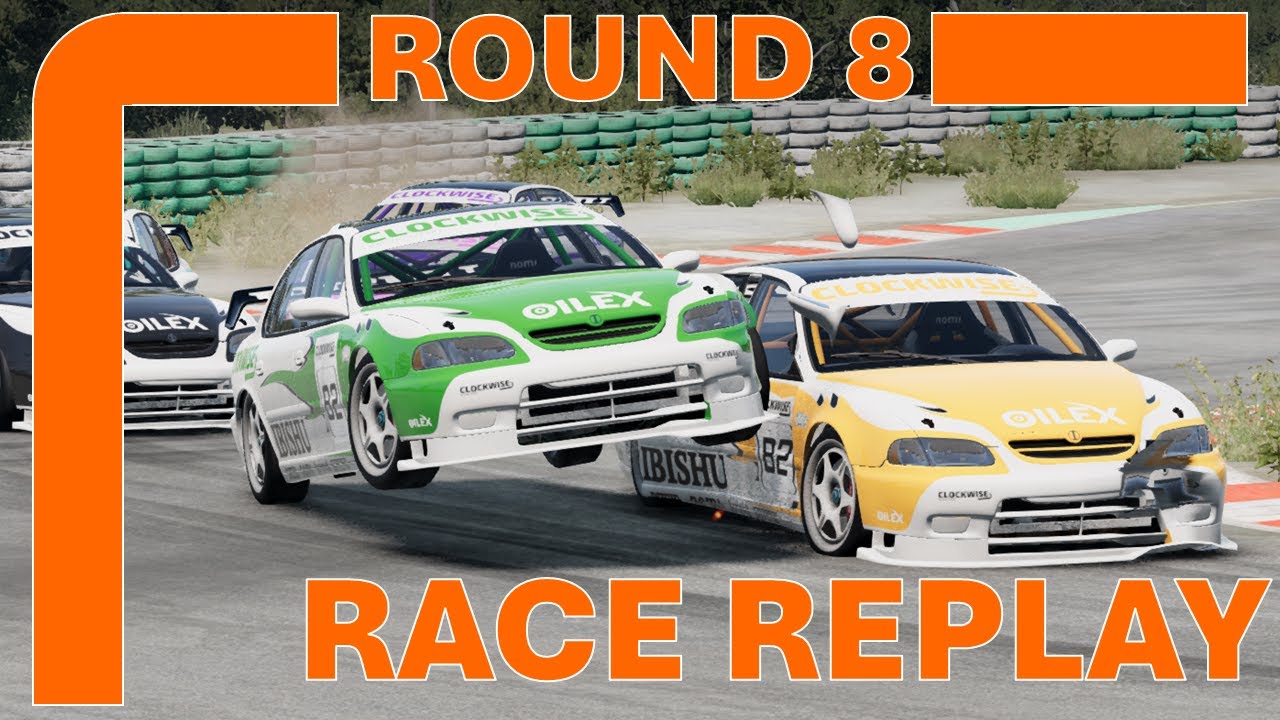 Race 8 Race Replay | Industrial Raceway | BeamNG AI Competition Season 1