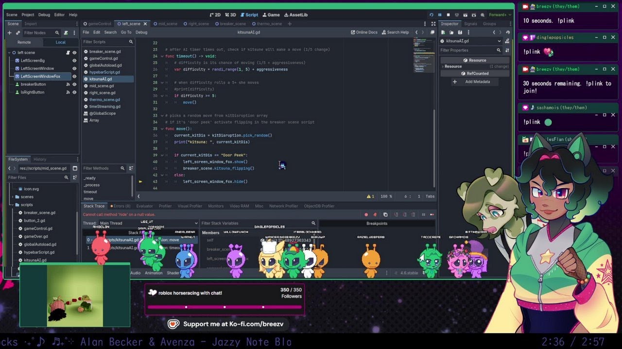Co-working | BORING STREAM! happy plums