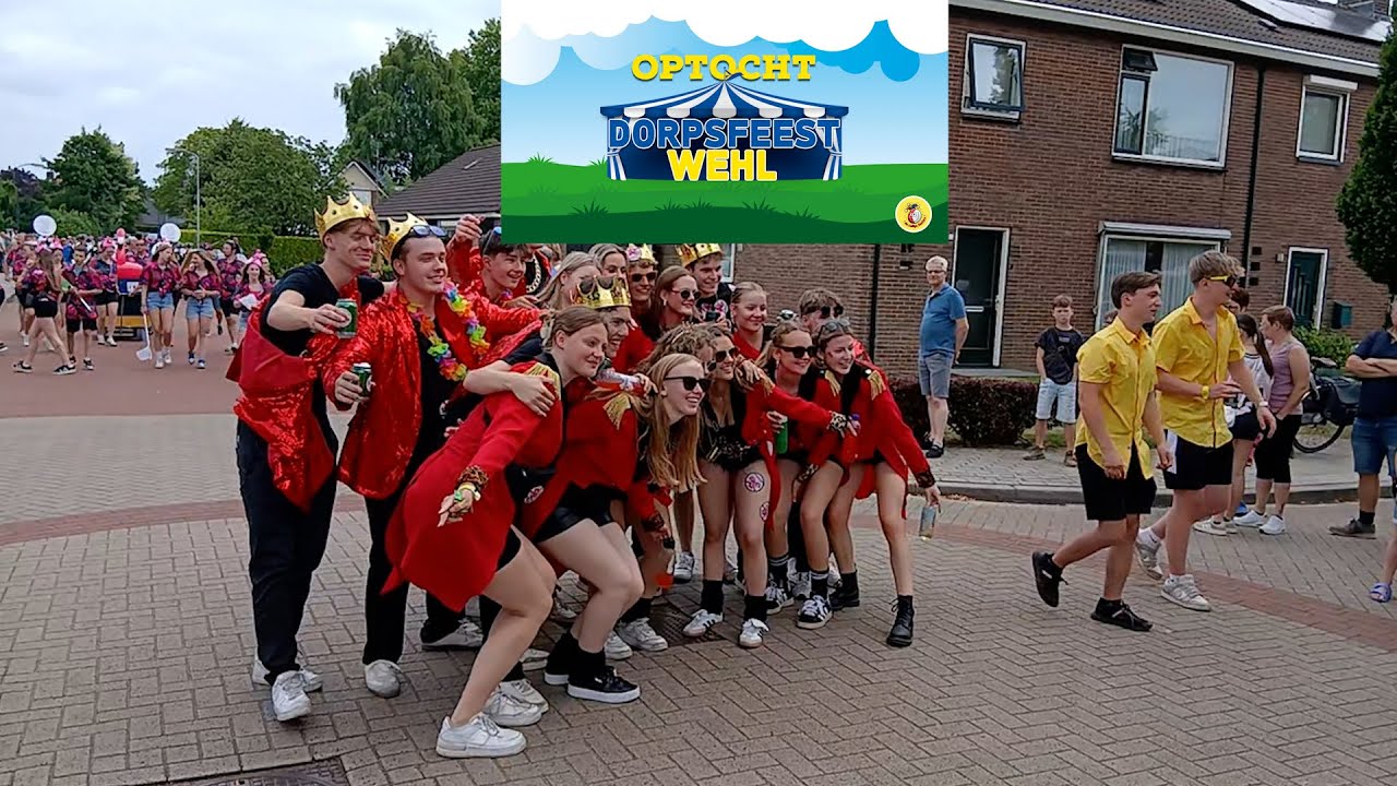 Optocht Dorpsfeest Wehl 2025 | Gezelligheid en kleur op straat!