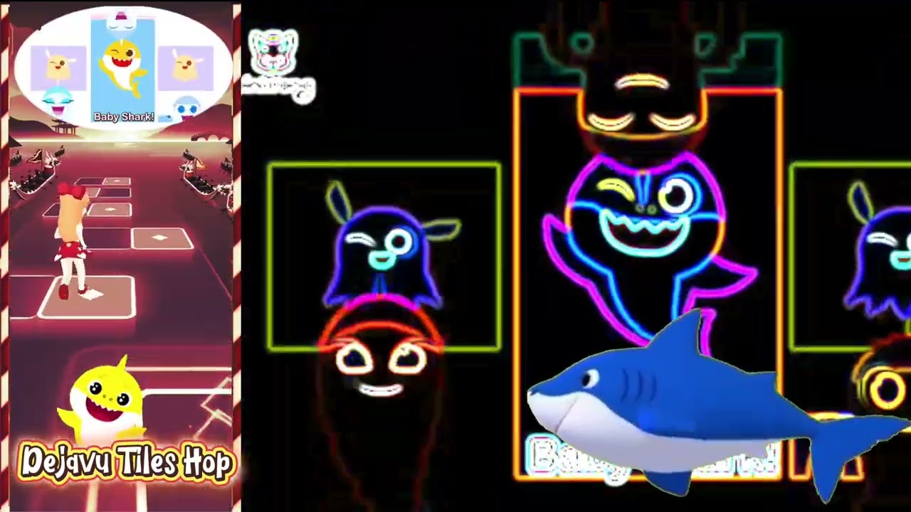 Baby Shark Tiles Hop EDM Rush|Coffin Dance Song (cover) 