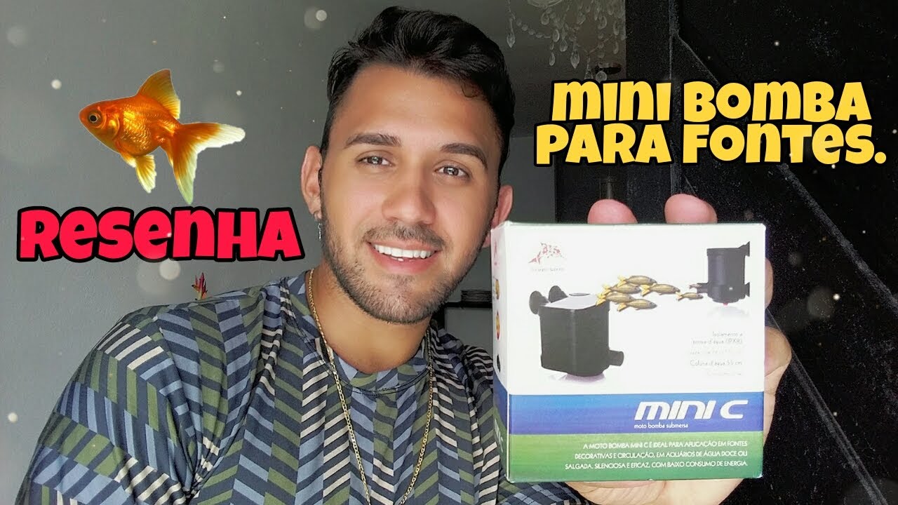 Como instalar mini bomba em chafariz, RESENHA | menino criativo.