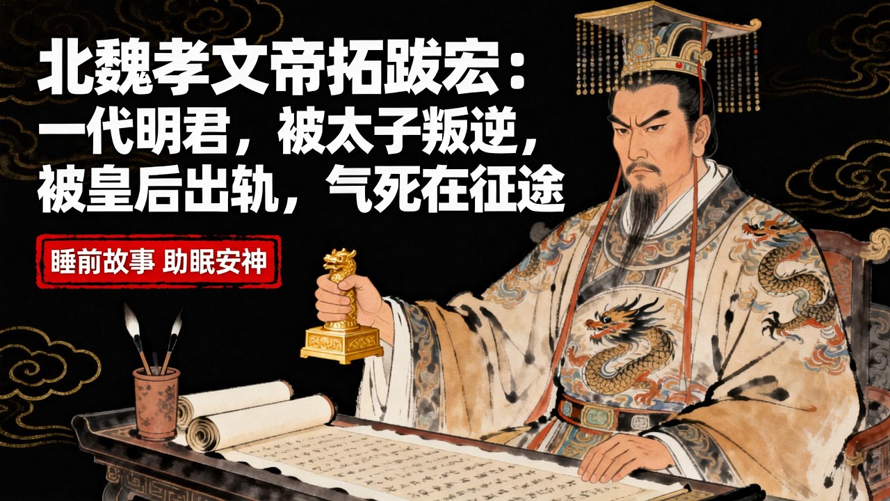 北魏孝文帝拓跋宏：一代明君，被太子叛逆，被皇后出轨，气死在征途