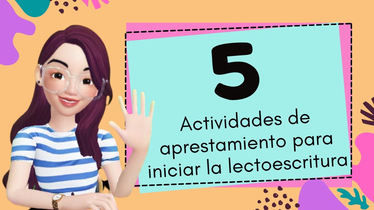 5 ACTIVIDADES de APRESTAMIENTO ✍🏻 para PREESCOLAR