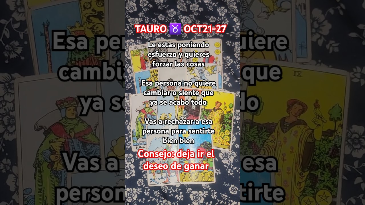 #tauro #cartas #tarot #taurotarot #mensajeparati