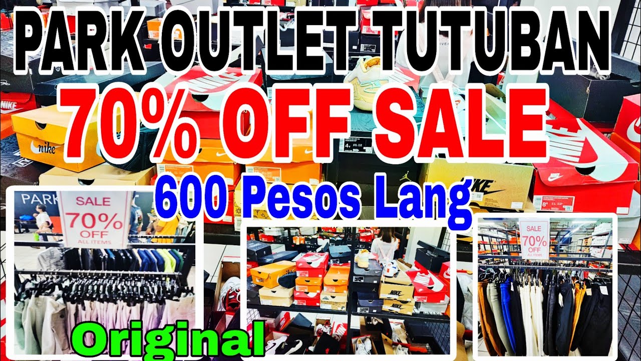 70% Off Sale Park Outlet Tutuban Makaka Jockpot na Kaya Tayo Nito