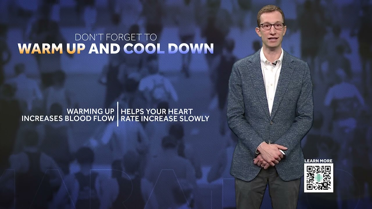 Marathon Training Tips with DHMC Sports Medicine Doctor, Scott Klass: Warming Up & Cooling Down