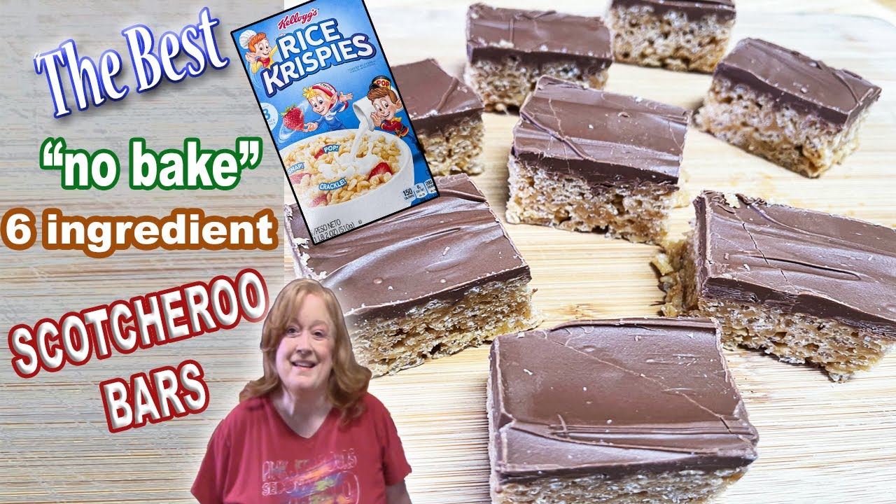 The Best SCOTCHEROOS, A Delicious Decadent Easy Dessert
