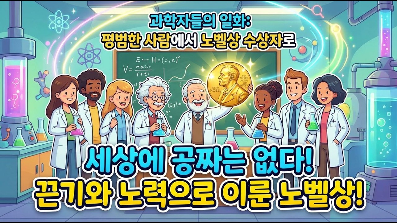노벨상 수상자들의 감동적인 도전과 극복 이야기