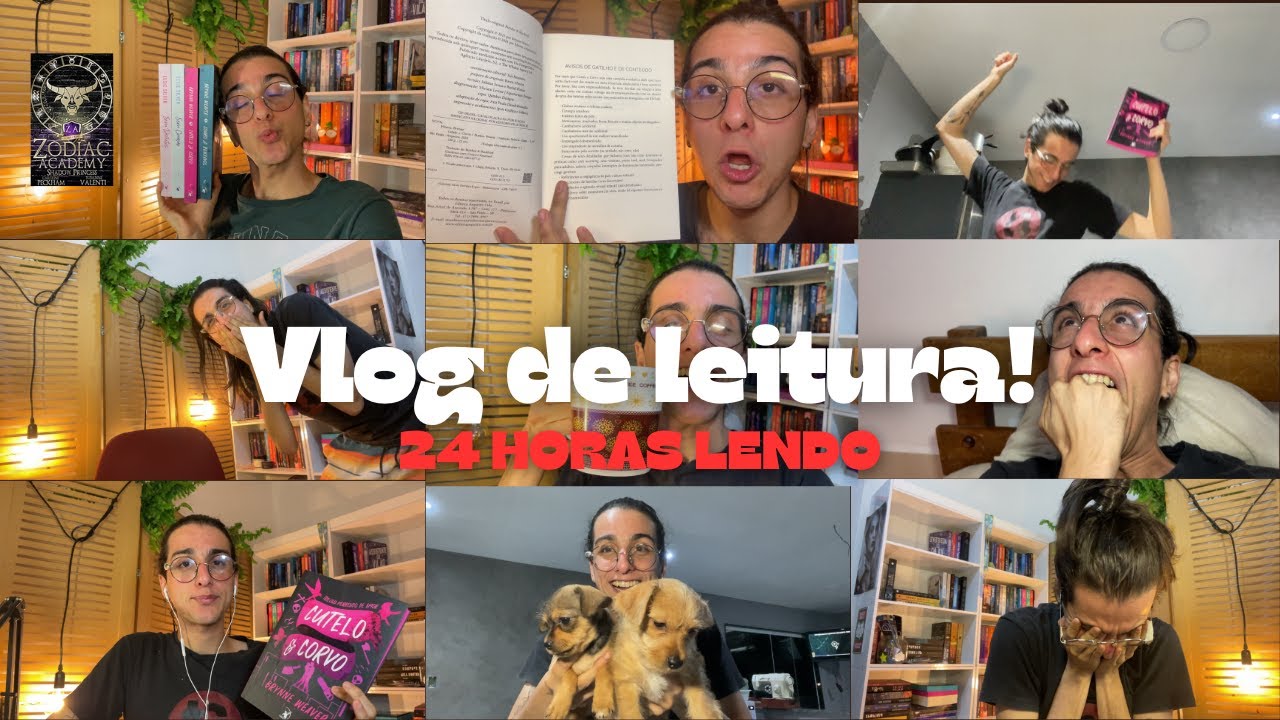 LENDO POR 24 HORAS(ou quase! Consegui ler tudo?