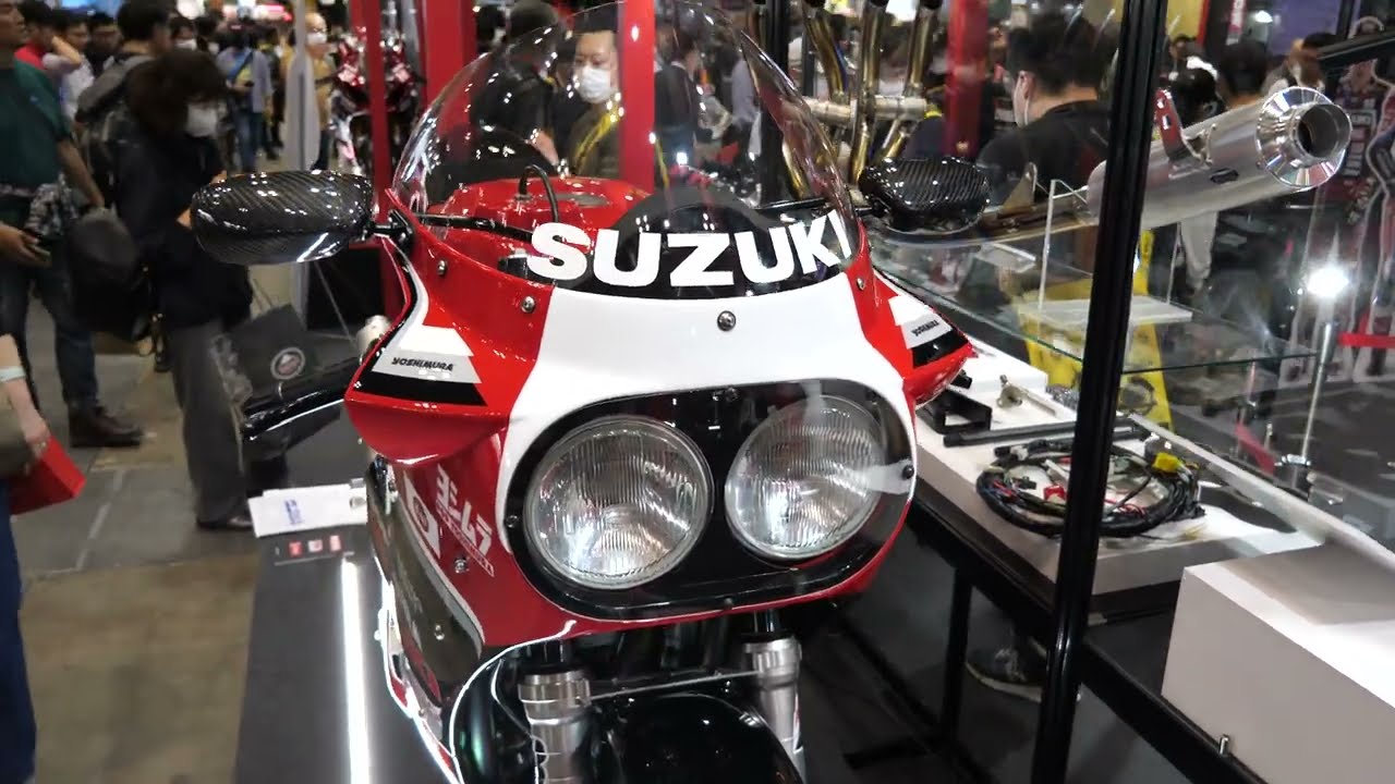 ヨシムラ GSX-R750 ＃604コンプリートマシン 最低車両価格は604万円（税込664.4万円）から入札方式 ｜Tokyo motorcycle show 2025