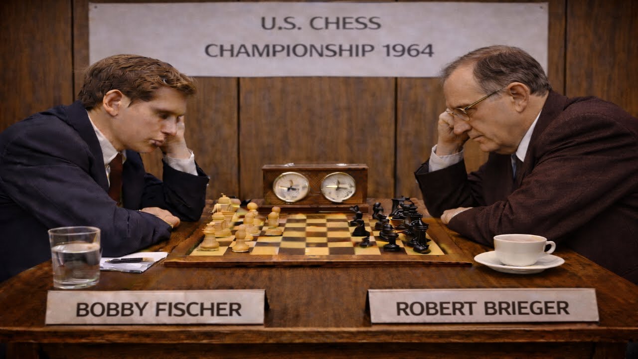 Bobby Fischer vs Robert Brieger * Texas, USA 1964