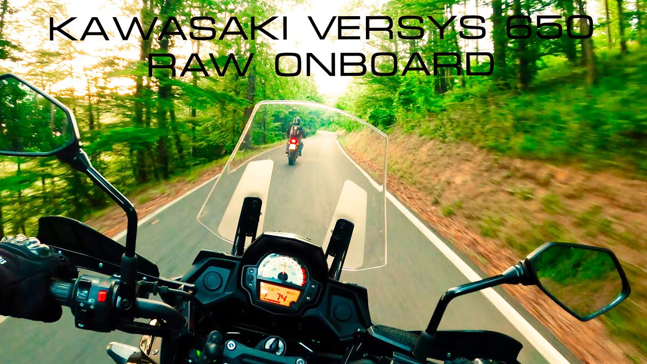 First RAW on Kawasaki Versys 650