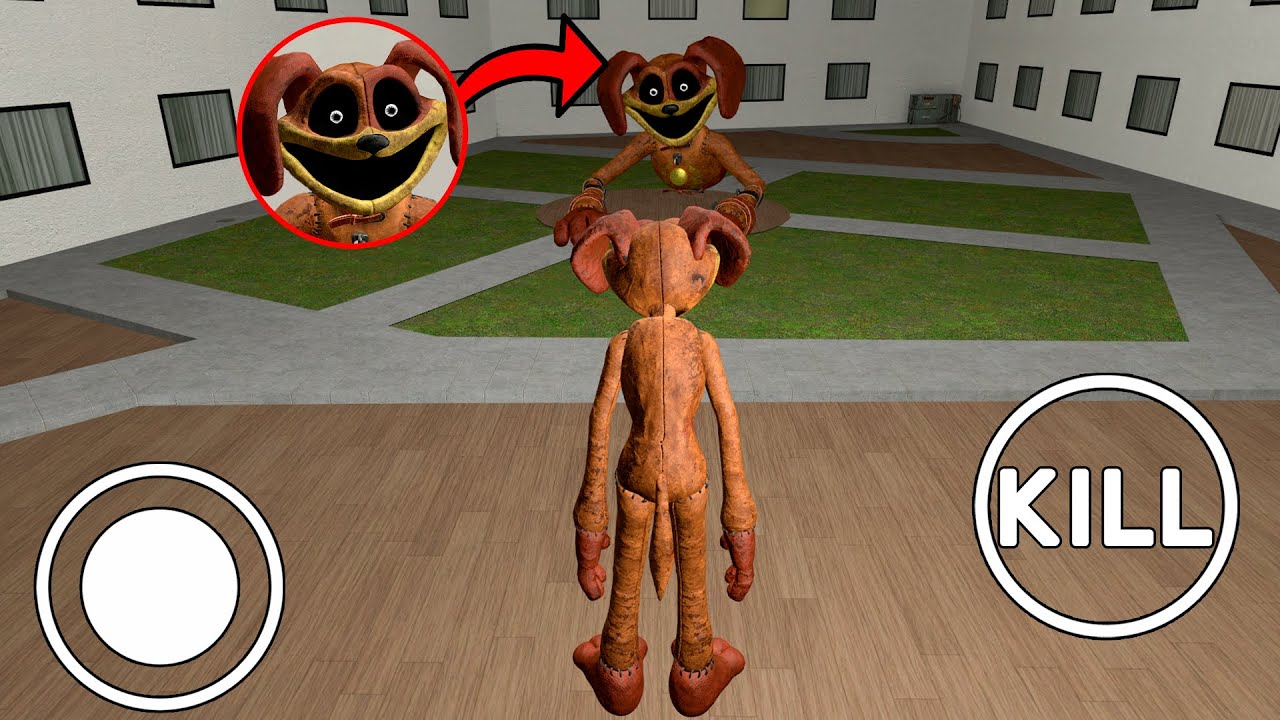 DOGDAY HUNTED FOR ME VS I BECAME DOGDAY WITH LEGS in Garry’s Mod!
