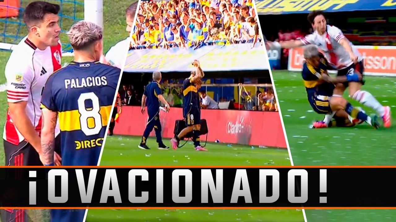 ¡HOY! Aplausos para Carlos Palacios v/s River Plate