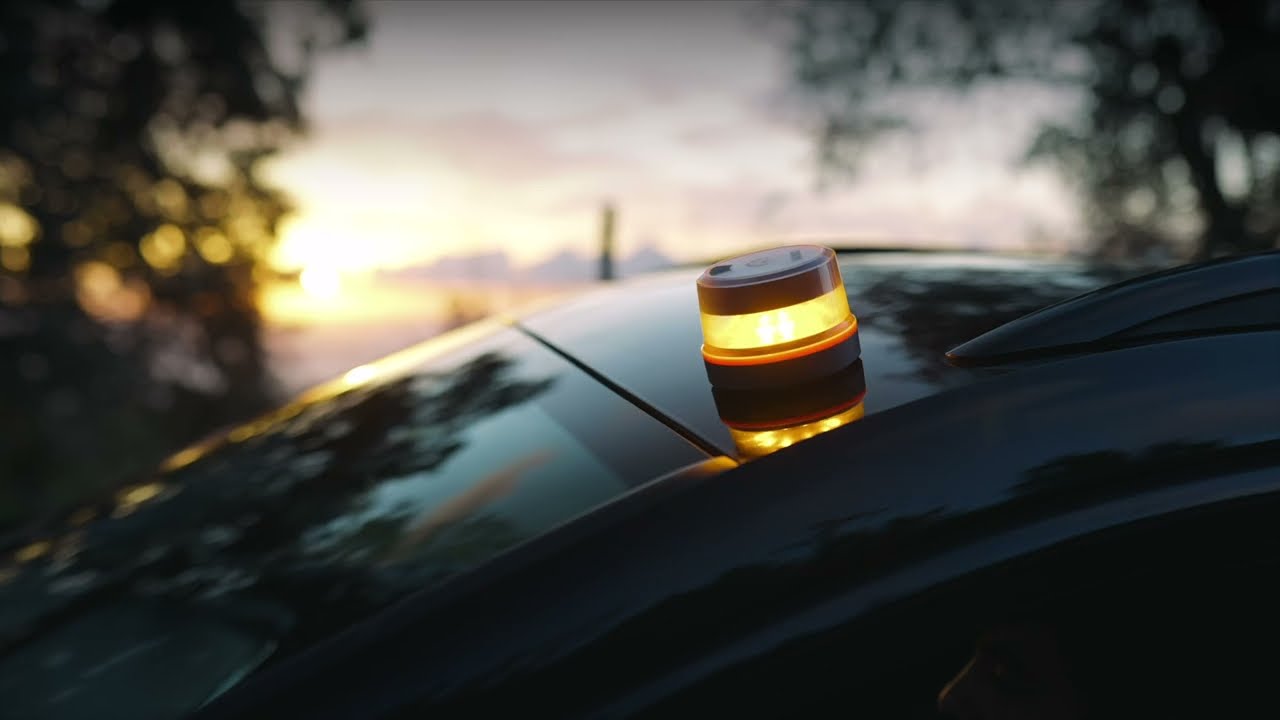 OSRAM LEDguardian&reg; ROAD FLARE Signal V16 IoT Product Trailer | Warning & Safety lights