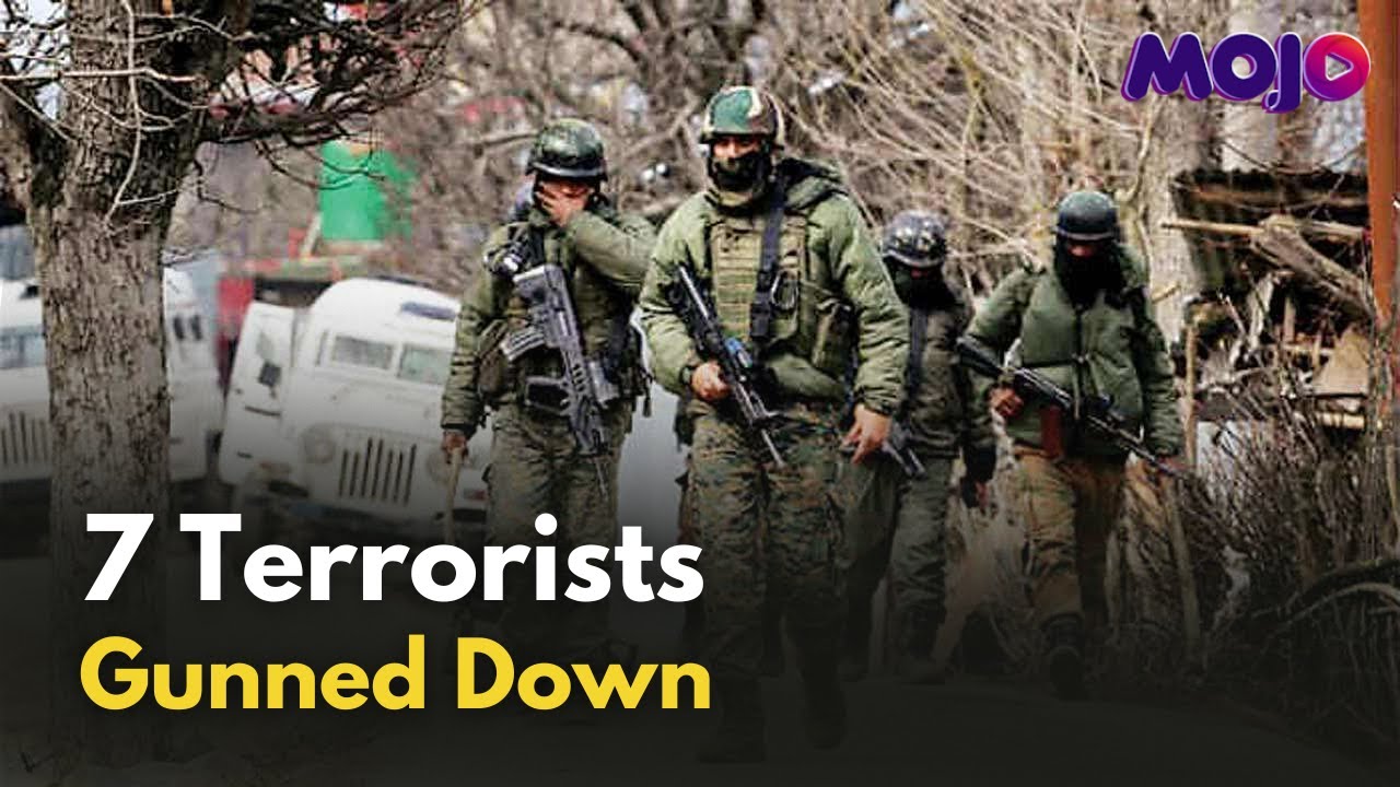 Seven Terrorists Killed In 3 Separate Encounters In Kashmir