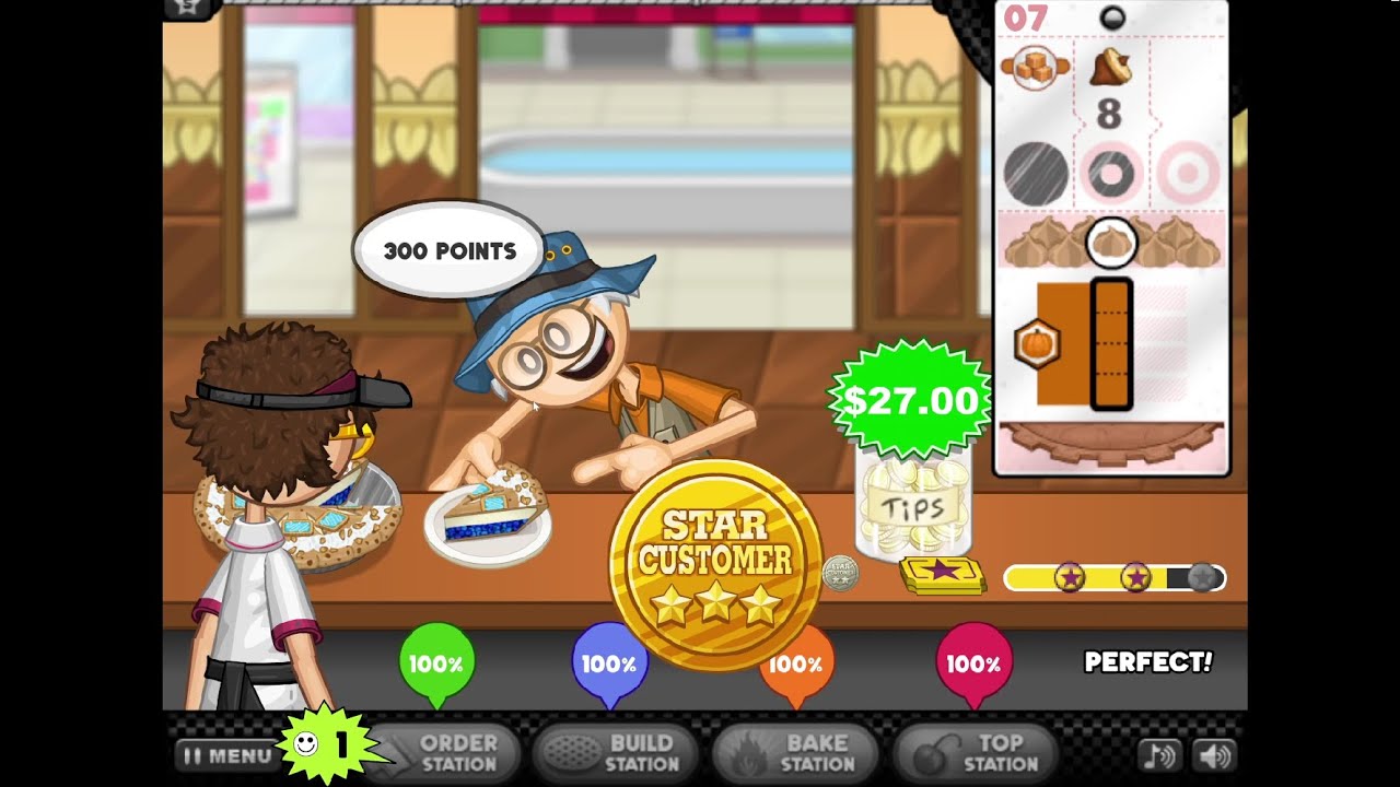 Papas Bakeria - All gold customers + parade (day 240 rank 181)