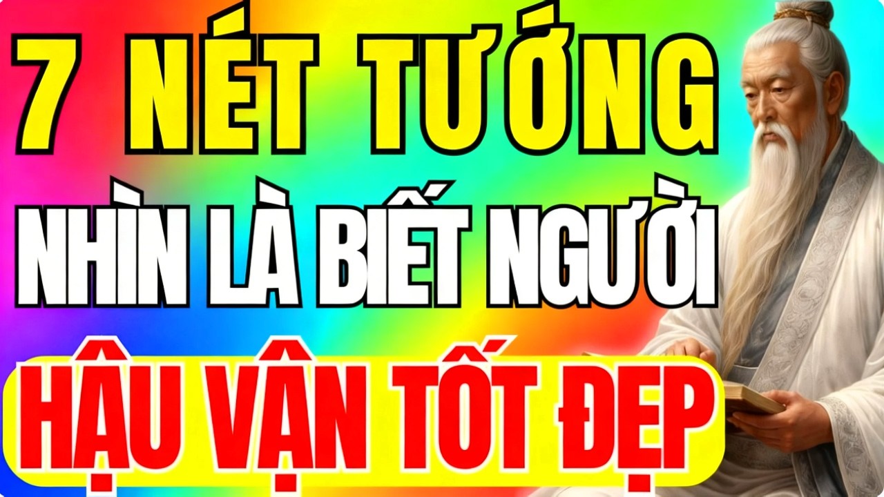 Bí Mật Người Có Hậu Vận Tốt Đẹp Thường Có 7 Nét Tướng Này