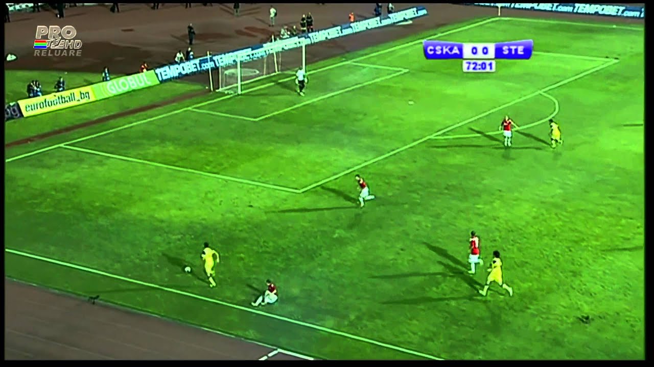 CSKA Sofia-FC Steaua 1-1 25.08.2011 Europa League Play-off Highlights HD 1080p