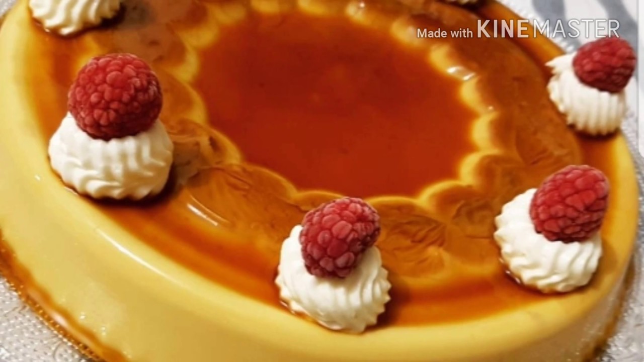 فلان باللوز#تورون# للمناسبات جد سهل و لذيذ flan del turrón