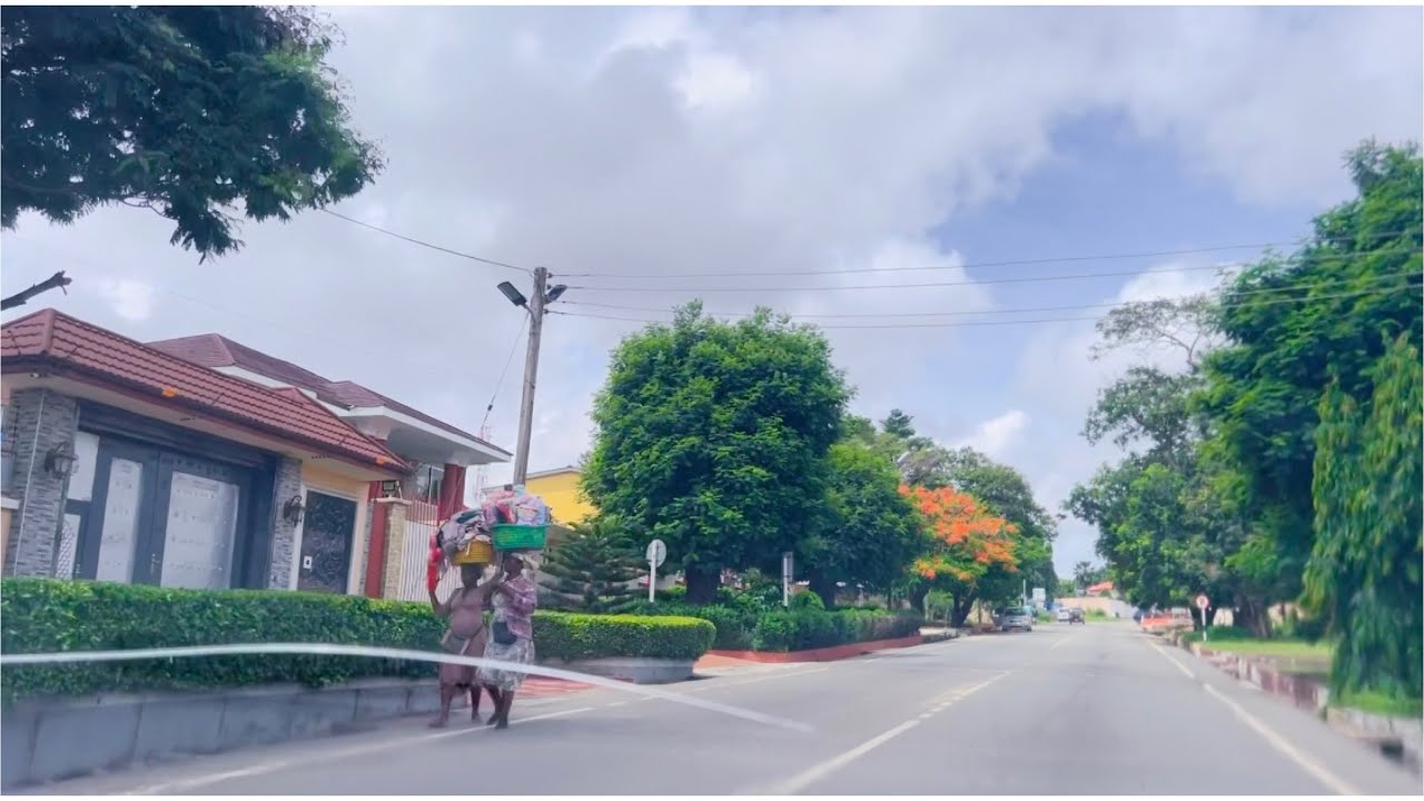 THE MOST DESIRABLE NEIGHBORHOOD IN ACCRA , GHANA TO LIVE IN- Beautiful Dansoman tour🇬🇭🇬🇭