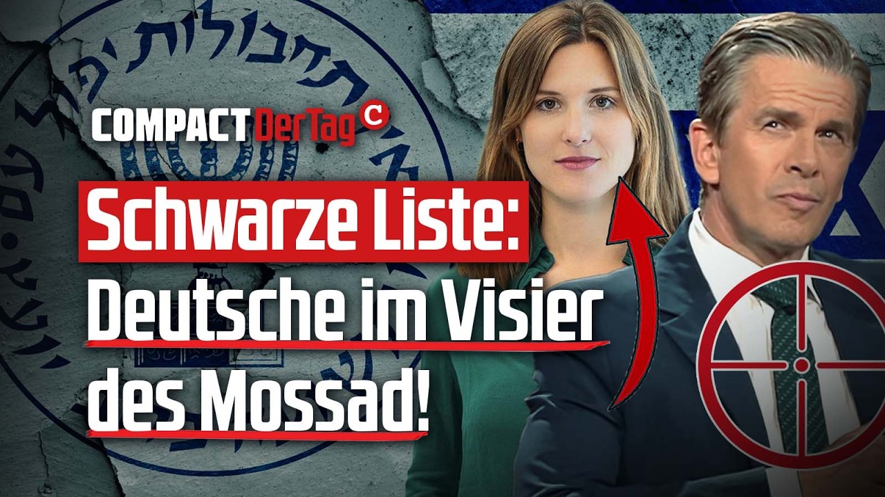 Schwarze Liste: Deutsche im Visier des Mossad!💥