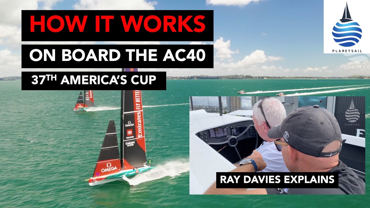 On Board an AC40 with Ray Davies