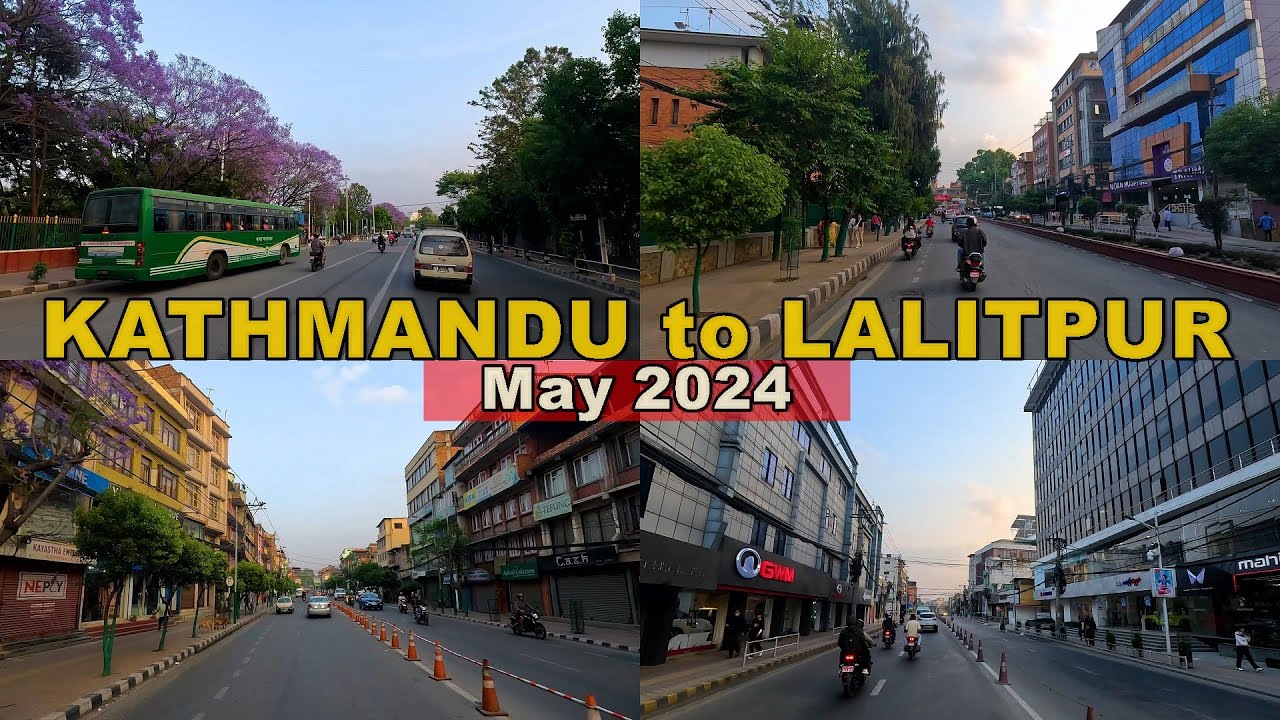 Kathmandu Lainchaur to Lalitpur Pulchowk LIVE Roads Condition [4K🇳🇵] May 2024