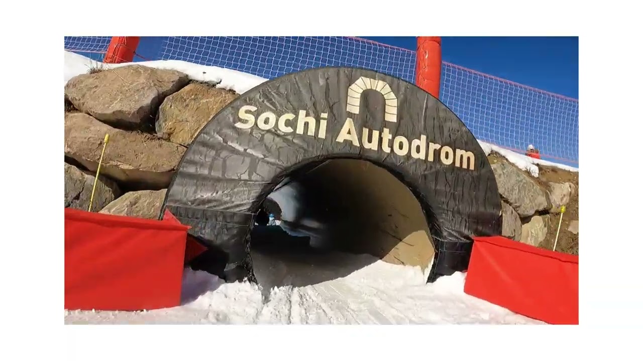 Tobogganing in Courcheval