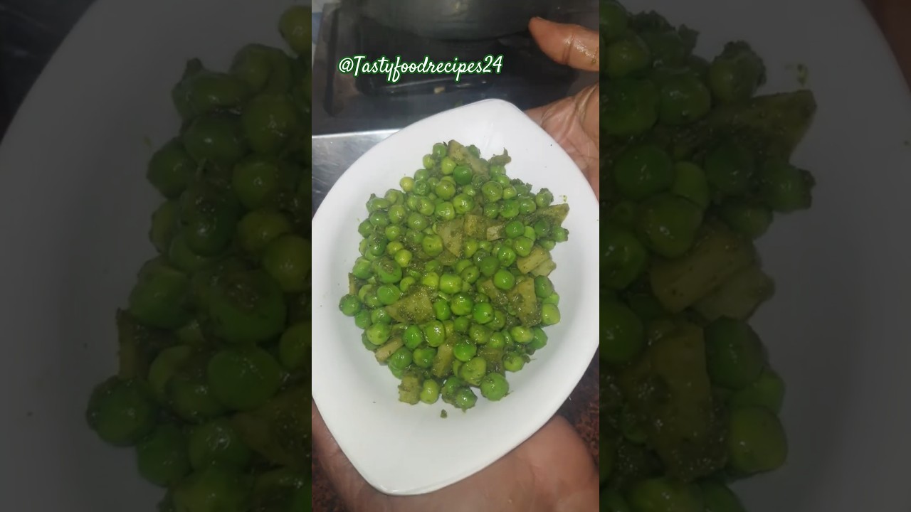 Matar ki Saloni Recipe | Easy and Quick breakfast - @TastyFoodRecipes24