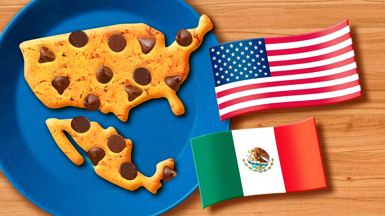 Country Shaped Chocolate Chip Cookies🍪