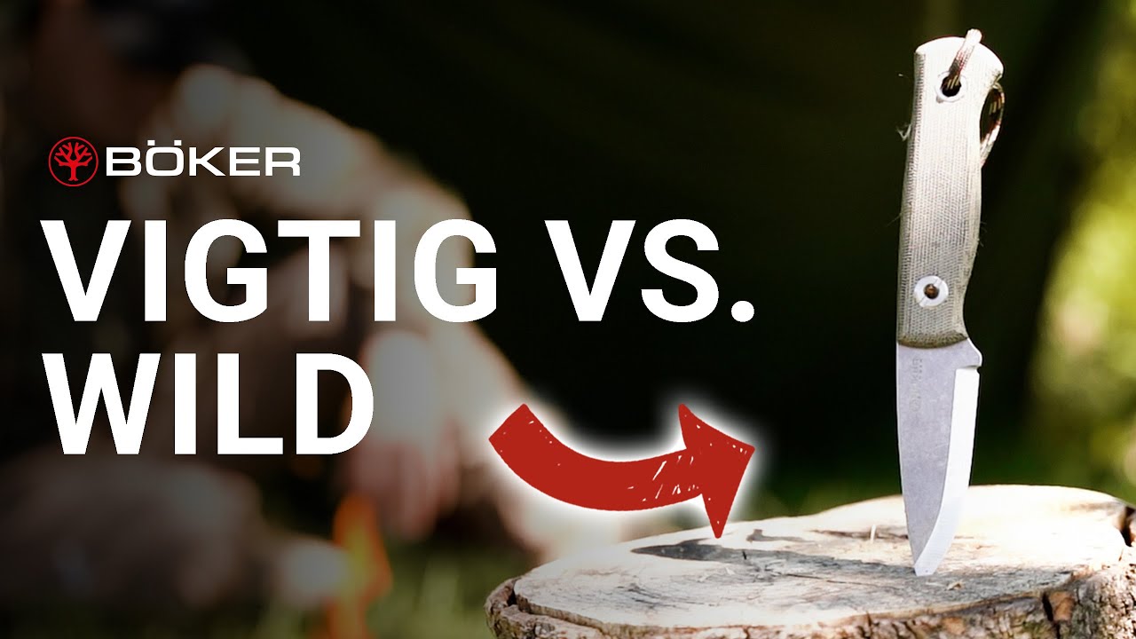 BÖKER VIGTIG VS. WILD🔪Ultimatives Outdoor- und Bushcraftmesser 🏕🏞 | 121509